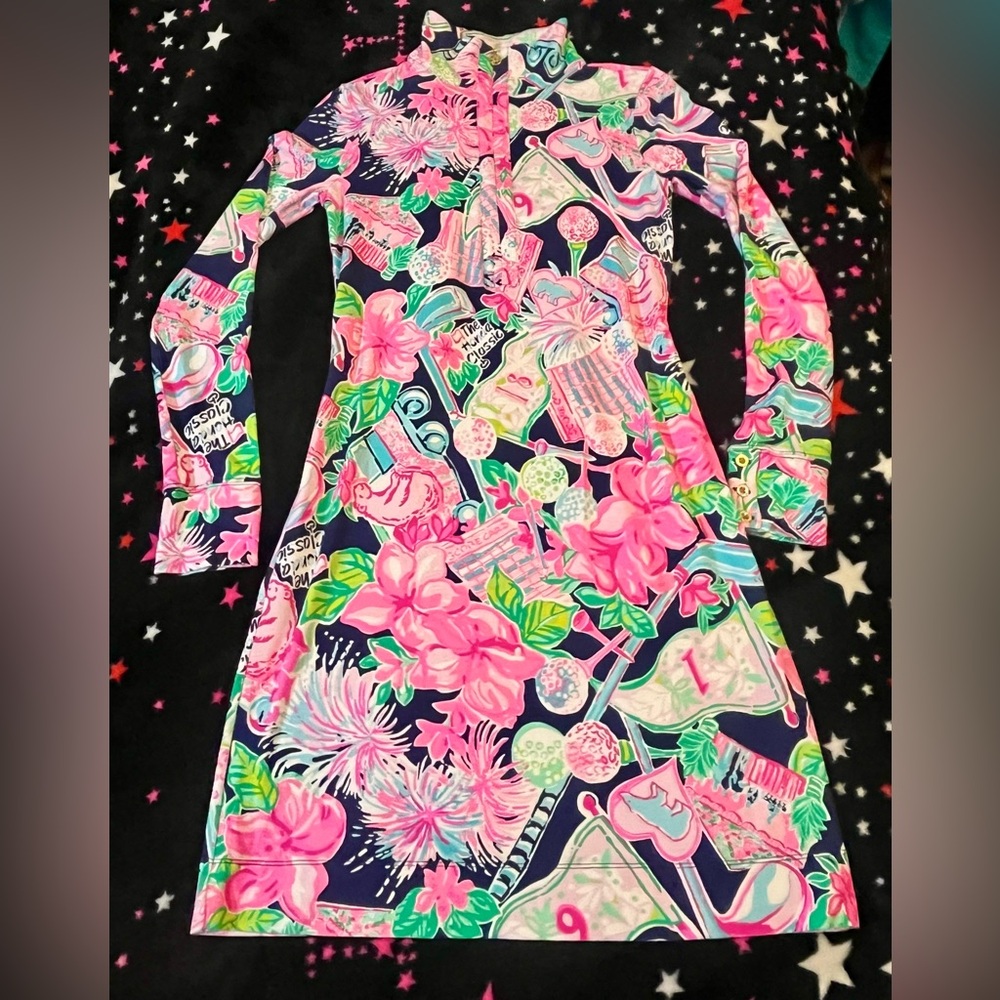 ❣️FIRM PRICE❣️ LILLY PULITZER GOLF
ZIP UP HONDA CLASSIC Sz XS